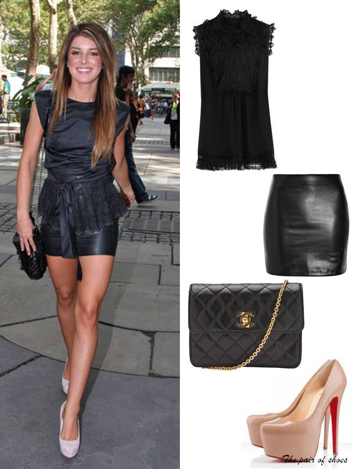 Shenae Grimes Style | the pair of shoes